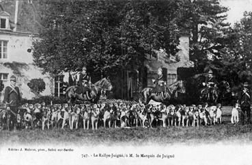 Iconographie - Le Rallye-Juigné à M. le marquis de Juigné