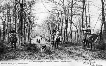 Iconographie - Rallye-Juigné en forêt de Cremille (Indre-et-Loire)