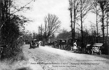 Iconographie - Equipage de Champchevrier - Rendez-vous au Cinq-Chênes