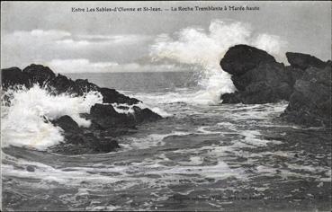 Iconographie - La roche tremblante à marée haute