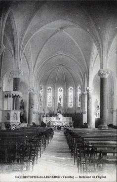 Iconographie - Intérieur de l'église