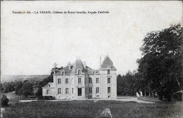 Iconographie - Château de Boisy-Sourdis, façade arrière