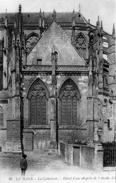Iconographie - La cathédrale - Détail d'une chapelle de l'abside