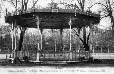 Iconographie - Le kiosque à musique, construit en 1905