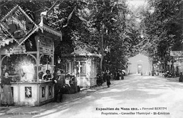 Iconographie - Exposition du Mans 1911 - Fernad Bertin, propriétaire, conseiller municipal - St-Emillion