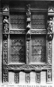 Iconographie - Fenêtre de la maison de la reine Bérangère