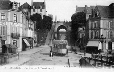 Iconographie - Vue prise vers le tunnel