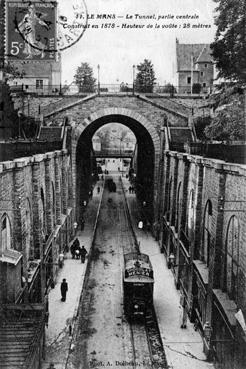 Iconographie - Le tunnel, partie centrale construite en 1878