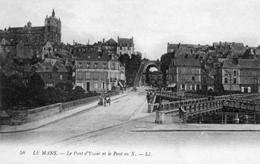 Iconographie - Le pont d'Yssoir et le pont en X