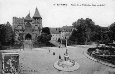 Iconographie - Place de la Préfecture (vue partielle)