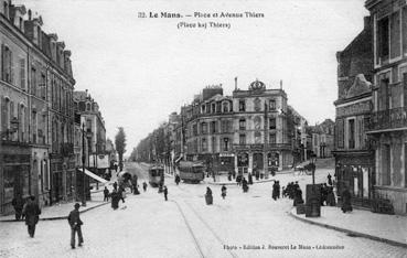 Iconographie - Place et avenue Thiers