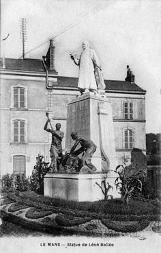 Iconographie - Statue de léon Bollée