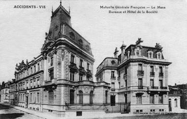 Iconographie - Mutuelle Générale Française - Bureaux et hôtel de la société