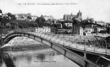 Iconographie - Vue partielle prise du quai Ledru-Rollin