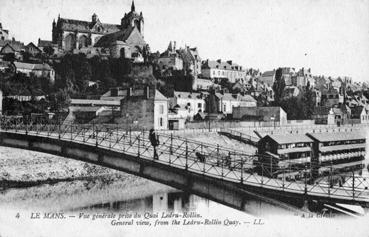 Iconographie - Vue générale prise du quai Ledru-Rollin