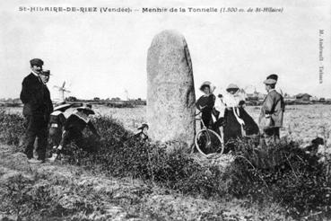 Iconographie - Menhir de la Tonnelle