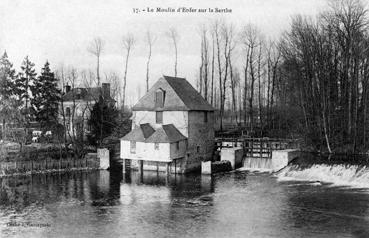 Iconographie - Le moulin d'Enfer sur la Sarthe