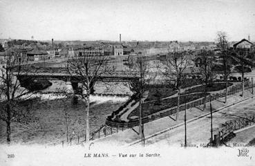 Iconographie - Vue sur la Sarthe