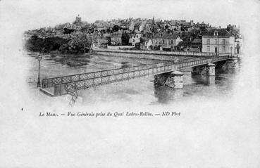 Iconographie - Vue générale prise du quai Ledru-Rollin