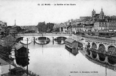 Iconographie - La Sarthe et les quais