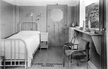 Iconographie - Clinique St-Cosme - Une chambre