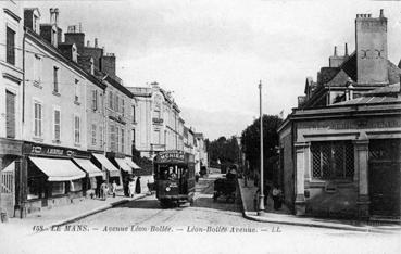 Iconographie - Avenue Léon Bollée