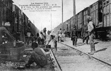 Iconographie - Guerre de 1914 - Troupes indous