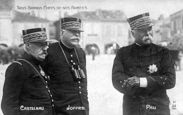 Iconographie - Trois grands chefs de nos armées