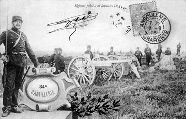Iconographie - Régiment formé le 28 septembre 1873