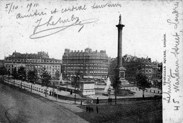 Iconographie - Trafalgar square, London