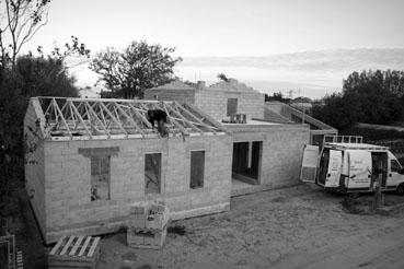 Iconographie - Construction de la maison du 5bis rue de la Foudrière