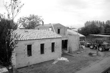 Iconographie - Construction de la maison du 5bis rue de la Foudrière