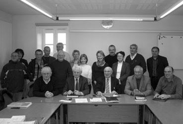 Iconographie - Conférence de presse pour le livre sur le canton