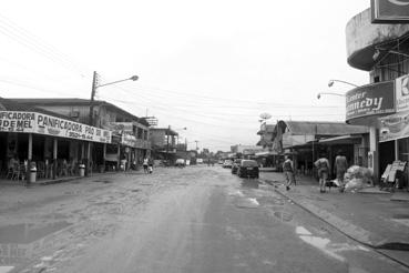 Iconographie - Une rue commerçante d'Oyapoc