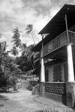 Iconographie - Iles du Salut, île Royale, la maison du gouverneur