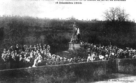 Iconographie - Couronnement de la statue N.D. de Lourdes