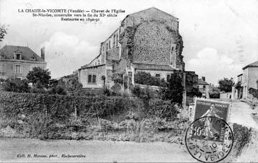 Iconographie - Chevet de l'église St-Nicolas