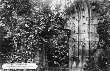 Iconographie - L'abbaye Blanche - La porte Dorée, XVe siècle