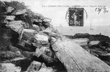Iconographie - Rochers de Saint-Pierre - Plage des Dames