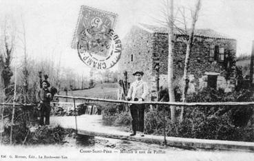 Iconographie - Moulin à eau du Paillat