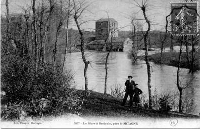 Iconographie - La Sèvre à Bertraie, près Mortagne