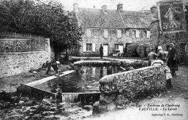 Iconographie - Vauville - Le lavoir