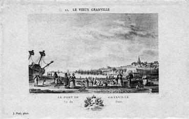 Iconographie - Le vieux Granville - Le port de Granville