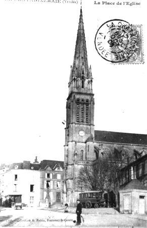 Iconographie - La place de l'église