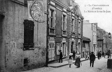 Iconographie - La mairie et la rue St Jean