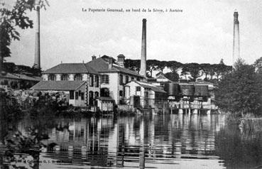 Iconographie - La papeterie Gouraud, au bord de la Sèvre