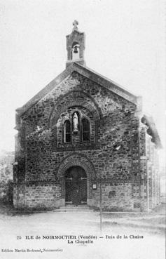 Iconographie - Bois de la Chaize - La chapelle