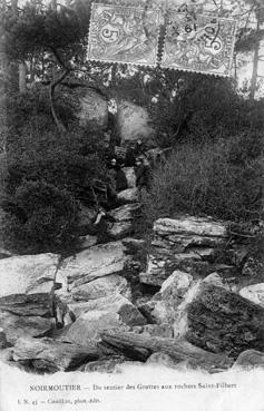 Iconographie - Du sentier des Grottes aux rochers Saint-Filbert
