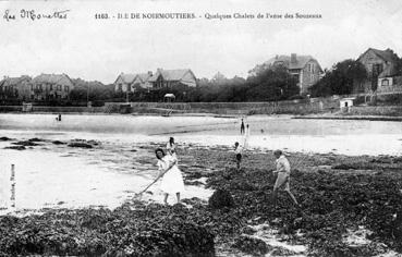 Iconographie - Quelques châlets de l'anse des Souzeaux