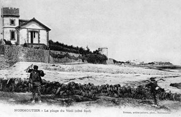 Iconographie - La plage du Vieil (côté Sud)